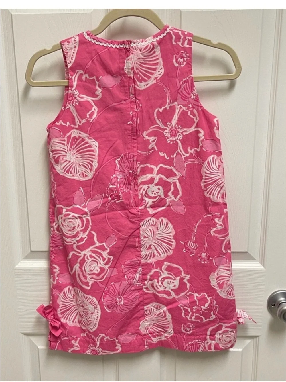 Lilly Pulitzer Girl’s Pink Shift Dress. Sz Girls 12
